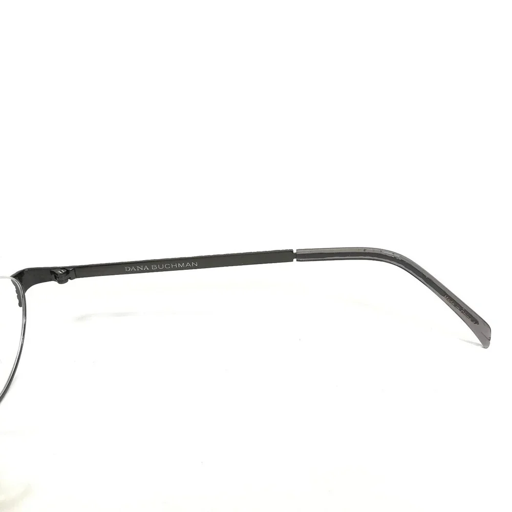 Dana Buchman Eyeglasses Frames Eloise GM Gray Round Half Rim 47-21-145